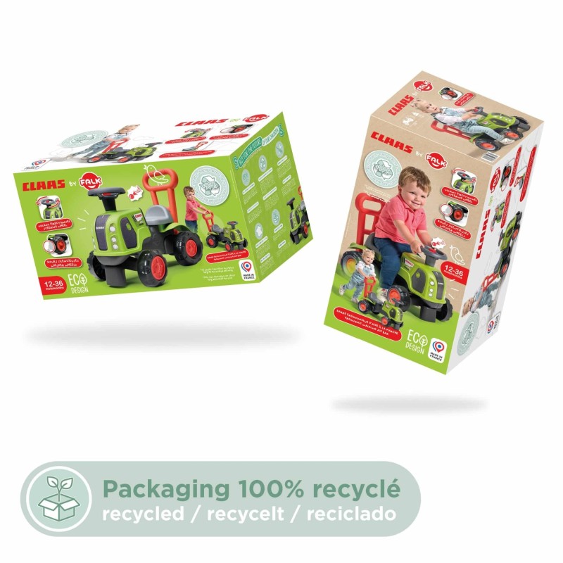 Falk Detské odrážadlo Traktor Baby Claas Arion s klaksónom