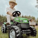 Woopie Šliapací traktor Farmer GoTrac Maxi s prívesom – Tiché kolesá a nastaviteľné sedadlo