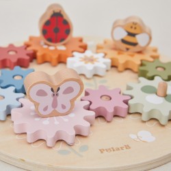 Viga PolarB Drevené ozubené kolieska Montessori