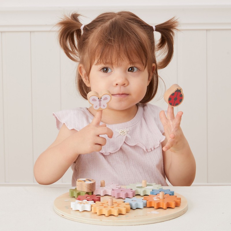 Viga PolarB Drevené ozubené kolieska Montessori