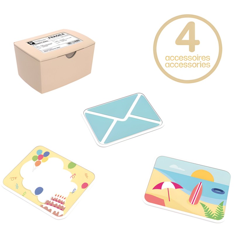 Smoby Life Poštová schránka k domčekom – Interaktívna zábava pre malých poštárov