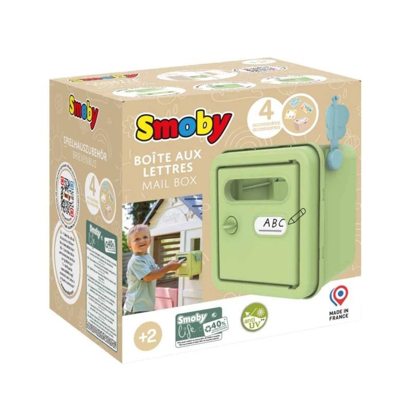 Smoby Life Poštová schránka k domčekom – Interaktívna zábava pre malých poštárov