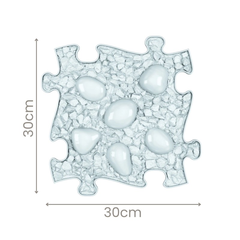 Woopie Ortopedické senzorické puzzle 4 ks – Kompaktná pastelová sada